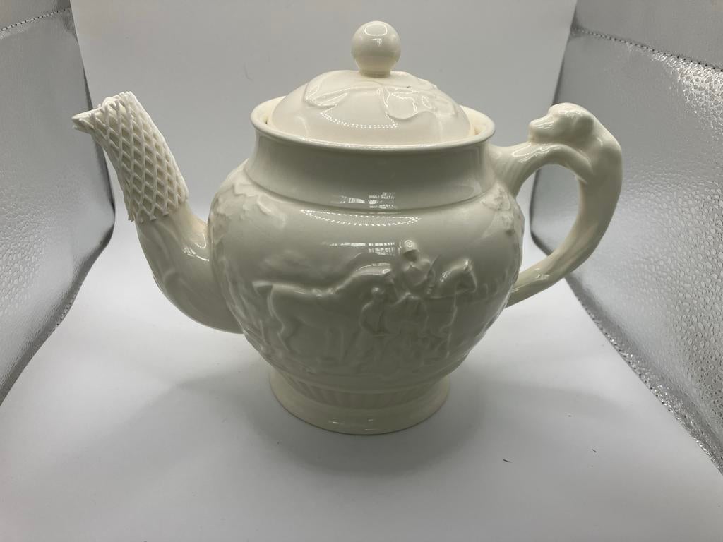 Vintage Wedgwood Theepot Jachtscène, Ophalen