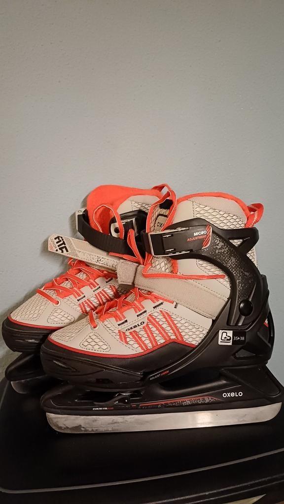 Oxelo schaatsen Decathlon - Maat 35-38, Sport en Fitness, Schaatsen, Overige typen, Zo goed als nieuw, Ophalen, Overige merken
