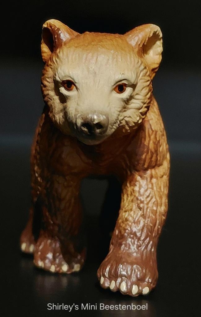 Schleich grizzly beer welp, Ophalen of Verzenden, Zo goed als nieuw, Wild dier, Beeldje of Figuurtje