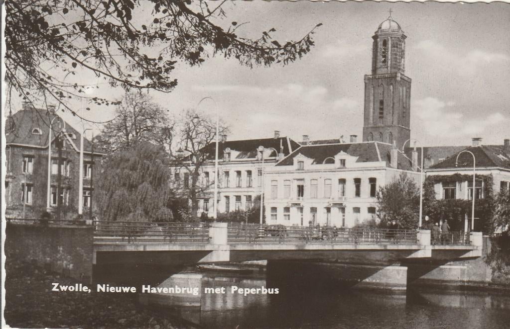 Zwolle, Verzenden, 1960 tot 1980, Gelopen, Overijssel