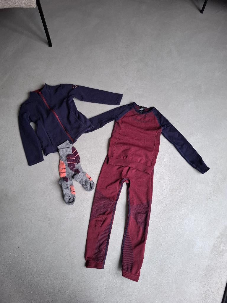 Thermokleding inc sokken en warmvest mt: 122-128, Ophalen of Verzenden, Gebruikt, Meisje, Overige typen