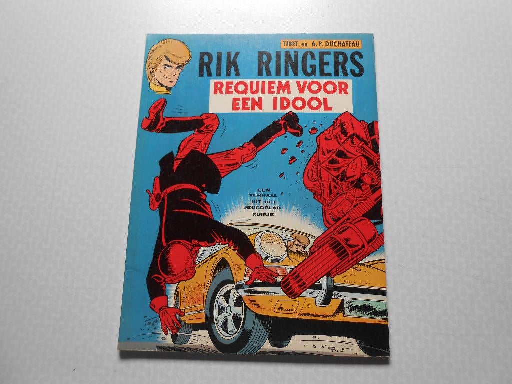 Rik Ringers 16 Requiem voor een idool 1973 1 ste druk., Boeken, Stripboeken, Zo goed als nieuw, Eén stripboek, Ophalen of Verzenden