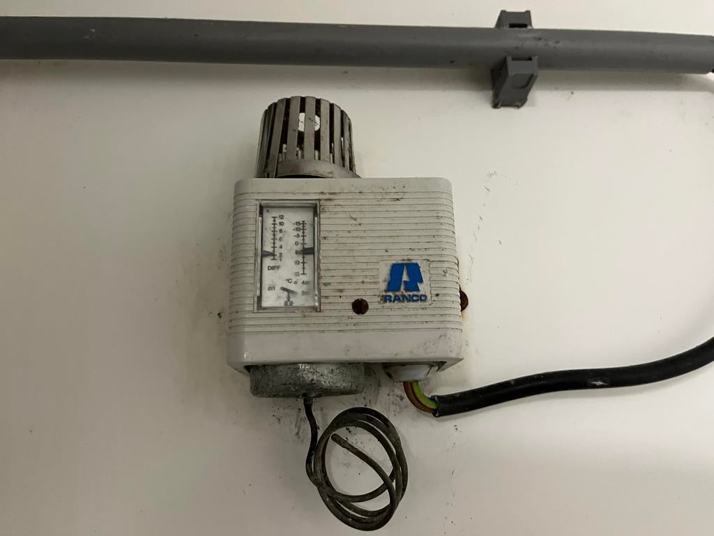 Koelmotor met thermostaat, Ophalen, Gebruikt