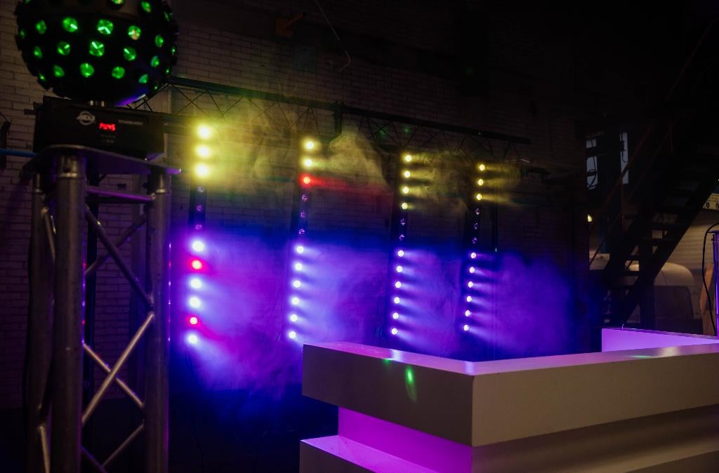 Licht en geluid huren, Hobby en Vrije tijd, Feestartikelen | Verhuur, Ophalen, Nieuw, Overige