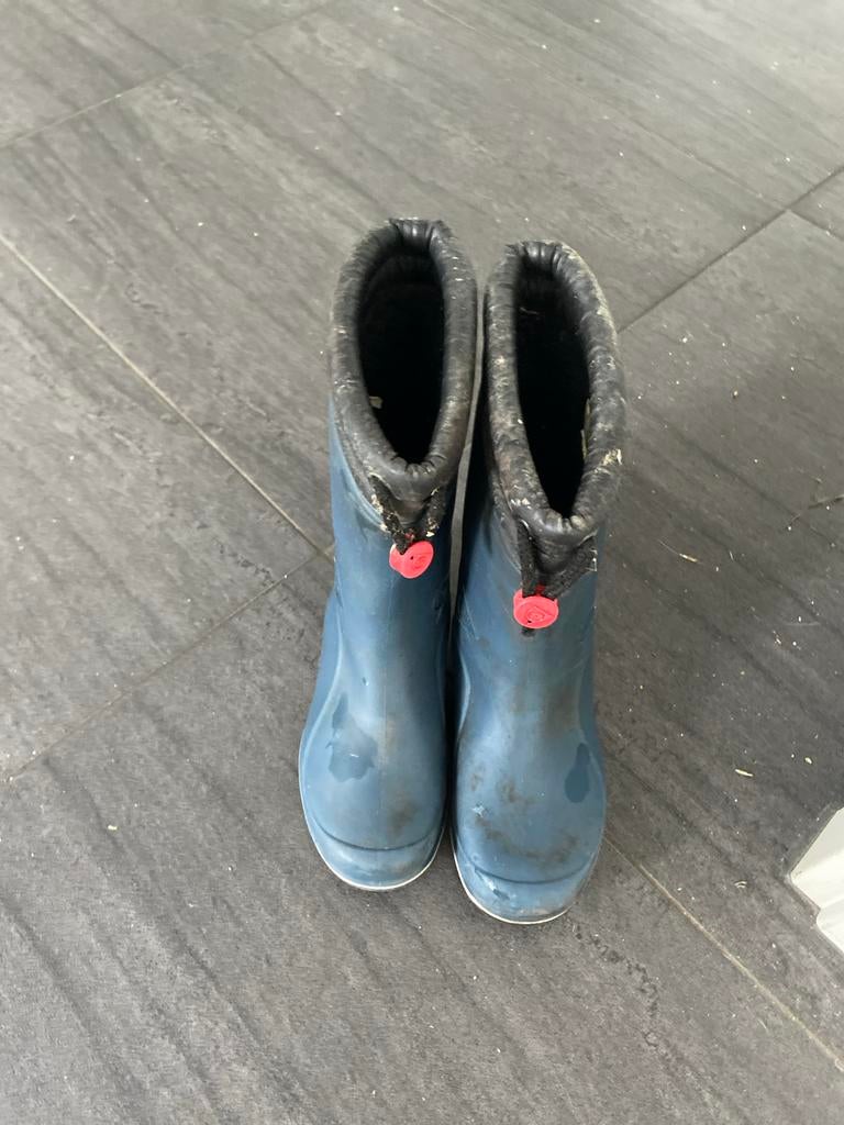 Gevoerde laarzen Dunlop maat 35, Kinderen en Baby's, Kinderkleding | Schoenen en Sokken, Gebruikt, Ophalen of Verzenden, Laarzen