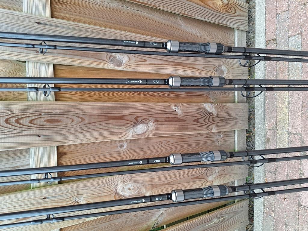 TK: 4 x Spro Strategy X'R2 12 ft, 3lb, Watersport en Boten, Hengelsport | Karpervissen, Ophalen, Zo goed als nieuw, Werphengel