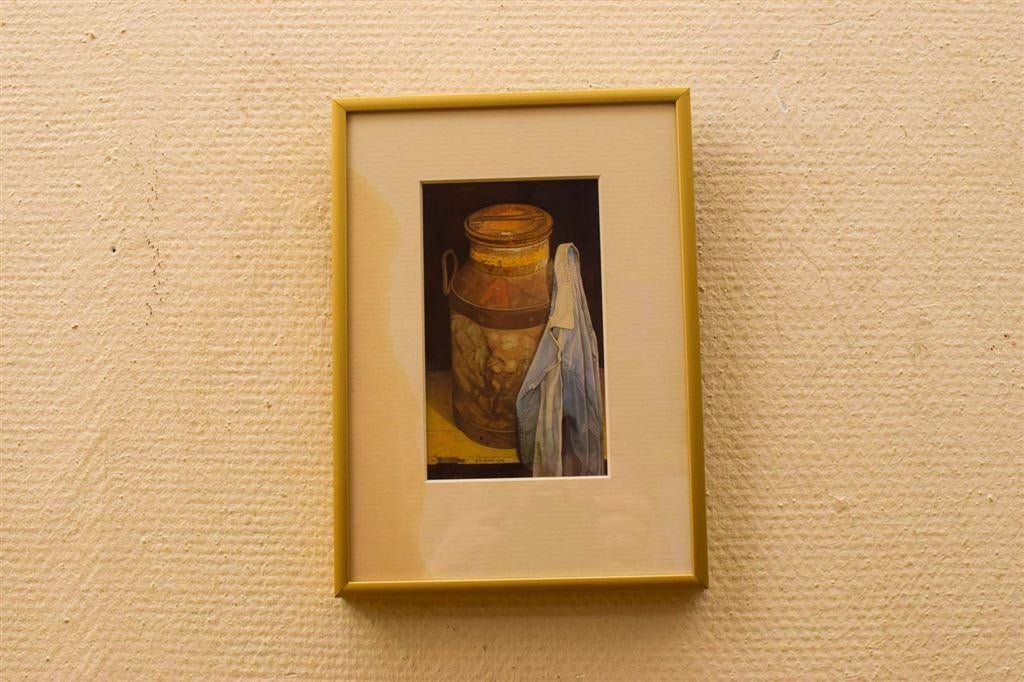 prent van een Melkbus met een A geschilderd 49257, Ophalen of Verzenden, Voor 1920, Ongelopen, Noord-Brabant