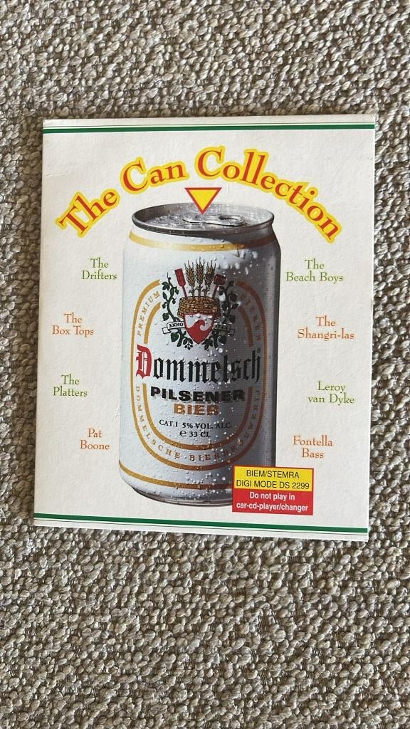 Reclame mini CD Dommelsch, Verzamelen, Ophalen of Verzenden, Nieuw, Gebruiksvoorwerp