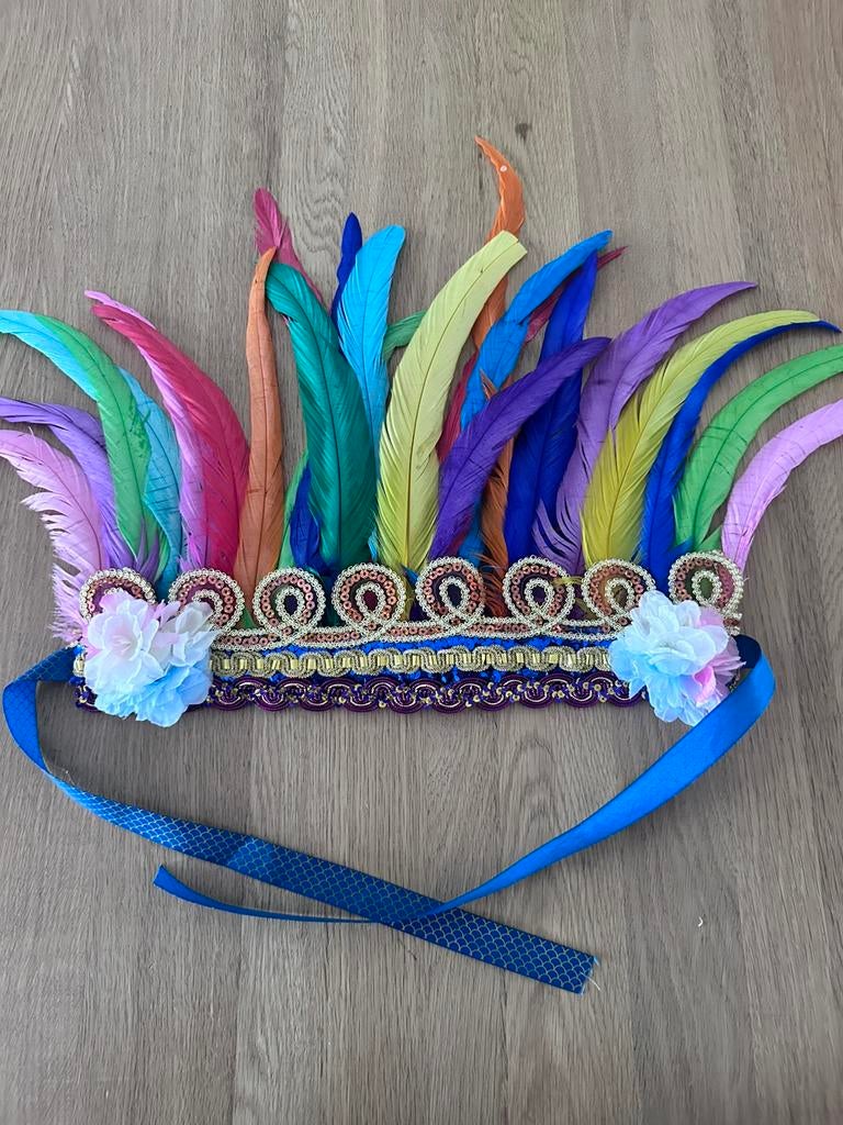 Handgemaakte verentooi carnaval, Ophalen of Verzenden, Nieuw, Carnaval, Accessoires