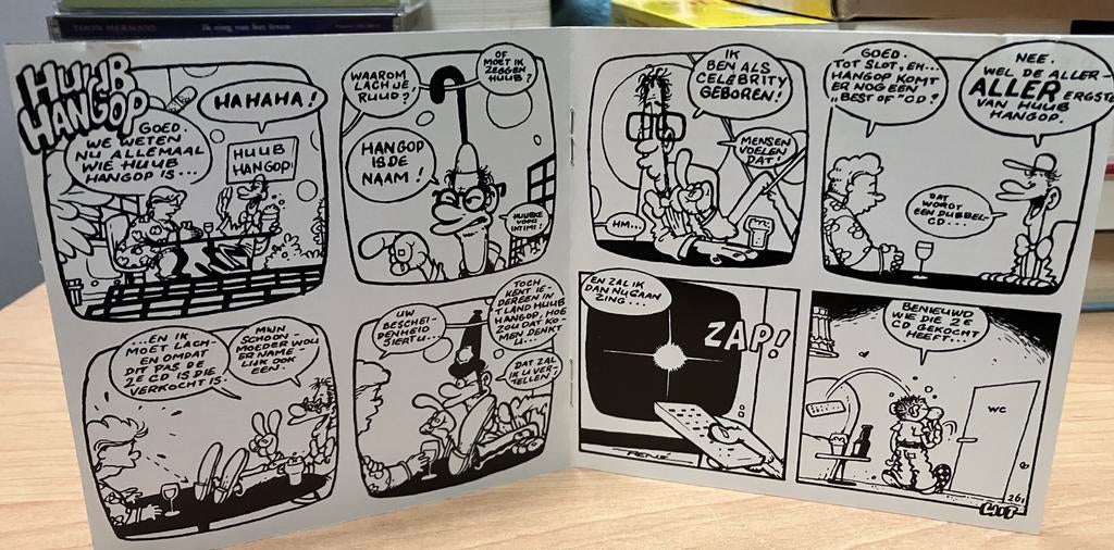 Huub Hangop cd De allerergste van…, Ophalen of Verzenden, Zo goed als nieuw, Levenslied of Smartlap