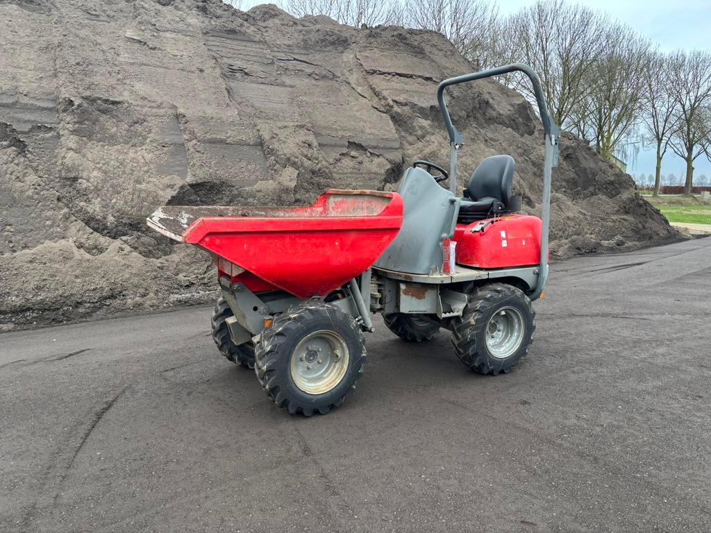 Wacker Neuson 1501 wieldumper hoogkipper, Ophalen, Gebruikt