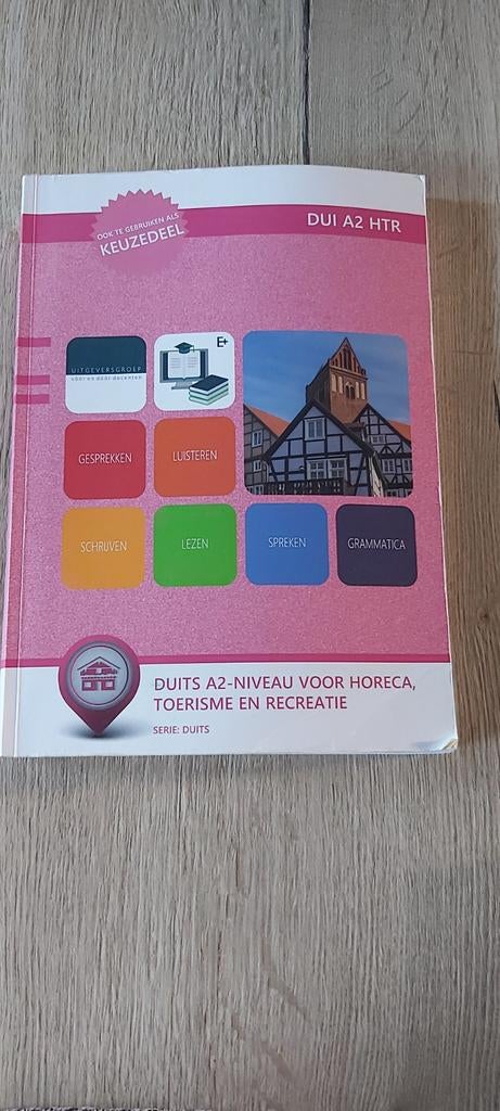 DUI A2 HTR Duits voor Horeca, Toerisme - Zo Goed Als Nieuw, Boeken, Ophalen of Verzenden, Zo goed als nieuw, MBO, Onbekend