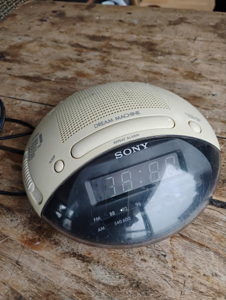 Sony Dream Machine Wekker Radio, Ophalen of Verzenden