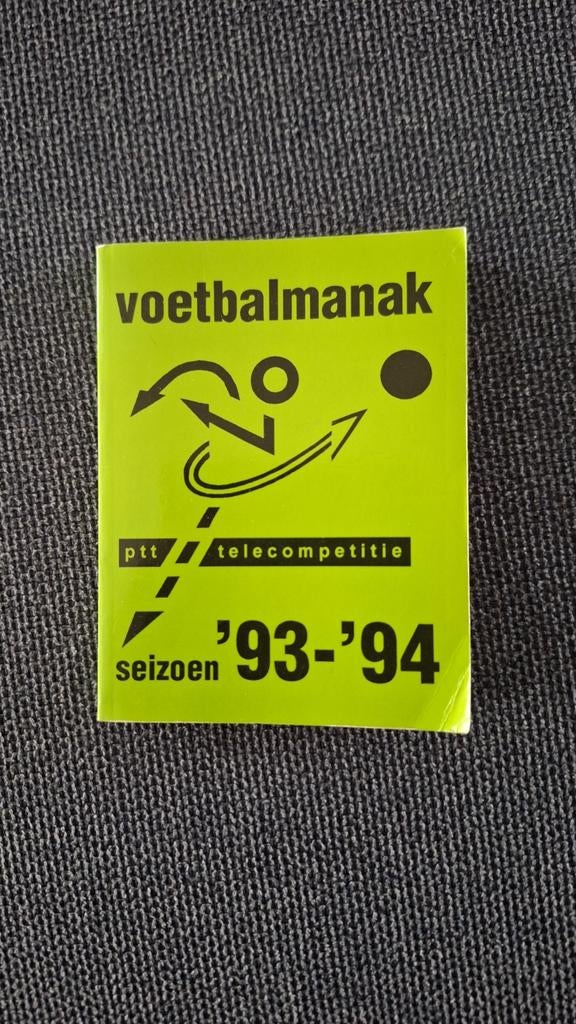 VOETBALMANAK 1993-1994, Tickets en Kaartjes, Autovignetten, Eén persoon