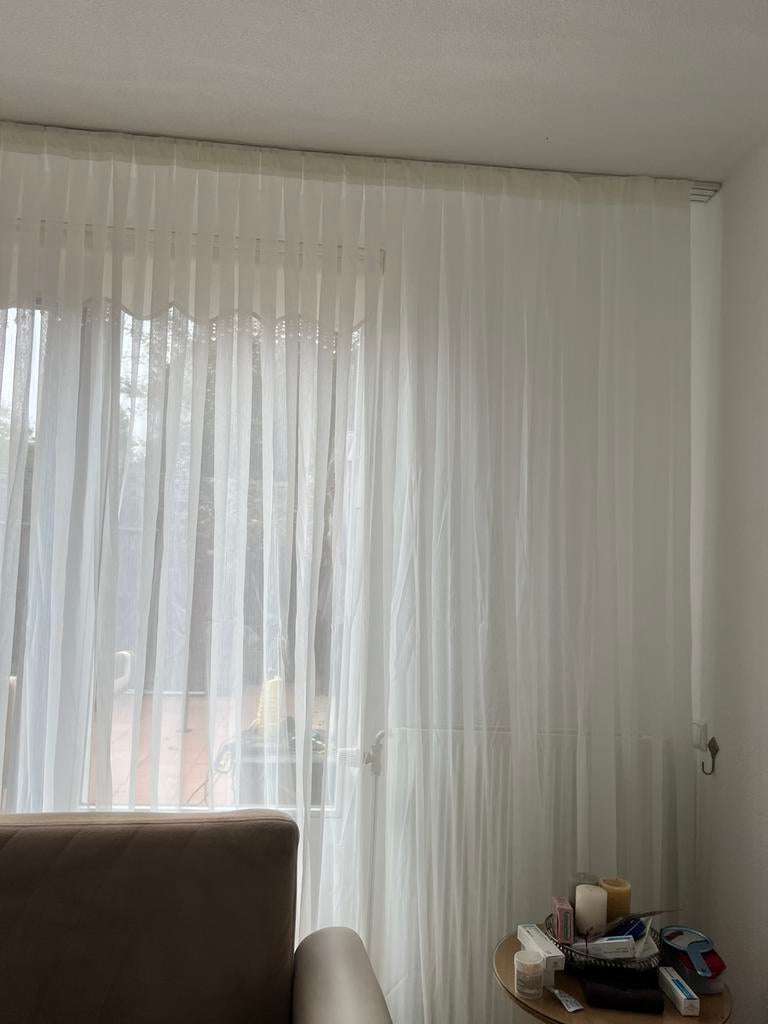 Te koop tweedelig vitrage, Ophalen of Verzenden, Nieuw, 200 cm of meer