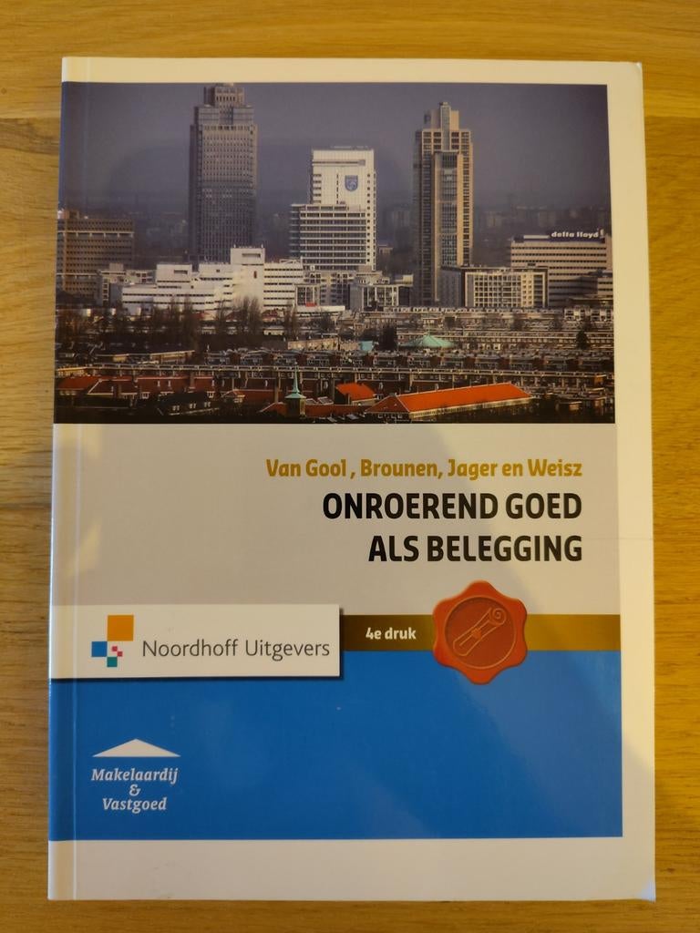 Onroerend goed als belegging, Ophalen of Verzenden, Zo goed als nieuw, Management