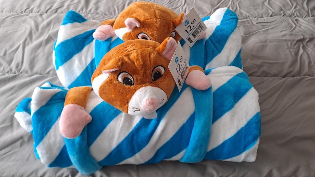 AH Hamster Fleecedeken 140 x 180 cm - Nieuw!, Klantenservice@ah.nl, Provincialeweg 11, 1506 MA Zaandam, Netherlands, Albert Heijn