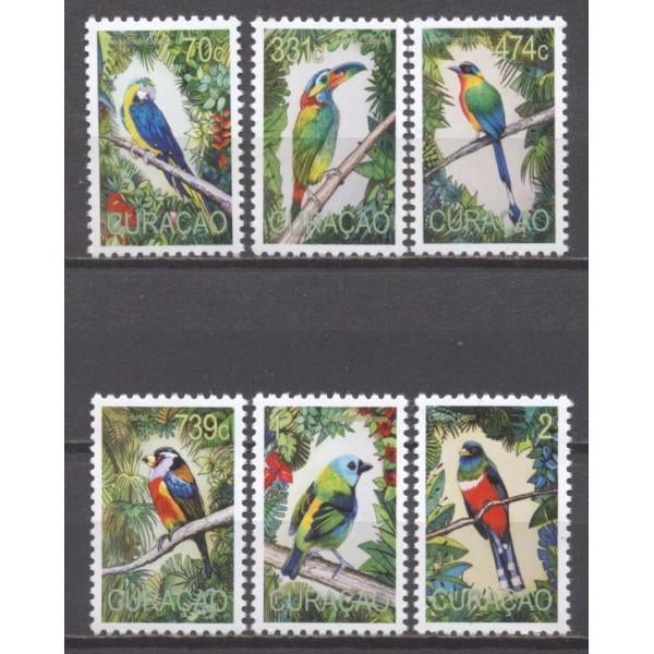 Curacao 462/7 postfris Vogels 2020, Ophalen of Verzenden, Postfris