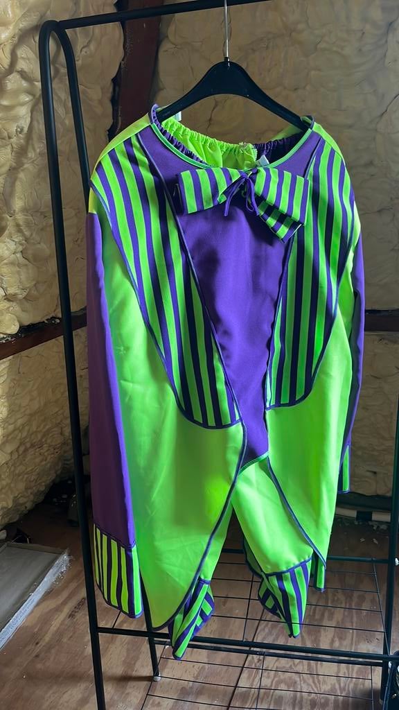Clownspak van Tethru, Kleding | Dames, Carnavalskleding en Feestkleding, Ophalen of Verzenden, Zo goed als nieuw, Maat 46/48 (XL) of groter