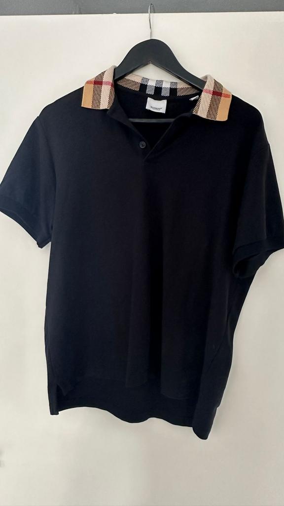 Burberry polo maat S, Ophalen of Verzenden, Zo goed als nieuw, Maat 46 (S) of kleiner, Zwart