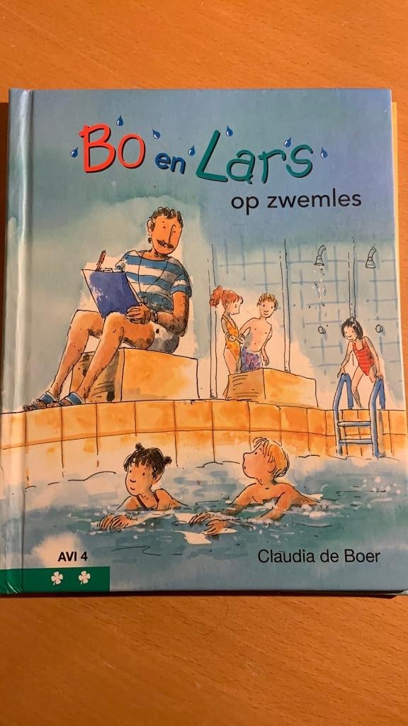 Claudia de Boer - Bo en Lars op zwemles, Ophalen of Verzenden, Fictie algemeen