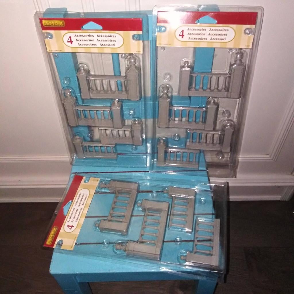 Lemax hekjes Plaza Fence item 74237 3 stuks, Diversen, Kerst, Ophalen, Zo goed als nieuw