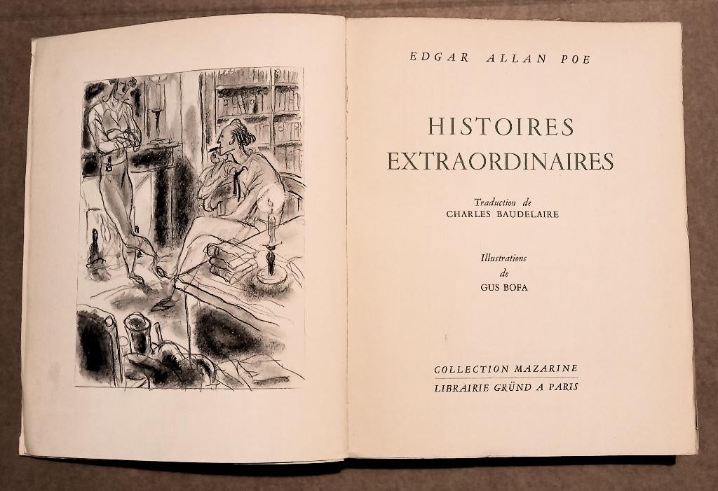 Edgar Allan Poe - (Nouvelles) Histoires Extraordinaires 2V, Ophalen of Verzenden