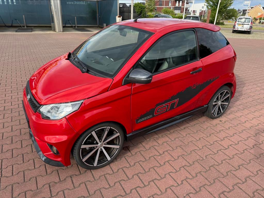 Aixam GTI – Sportieve 45 km/u brommobiel – Bouwjaar 2018, Leder, Diesel, 418 kg, Particulier