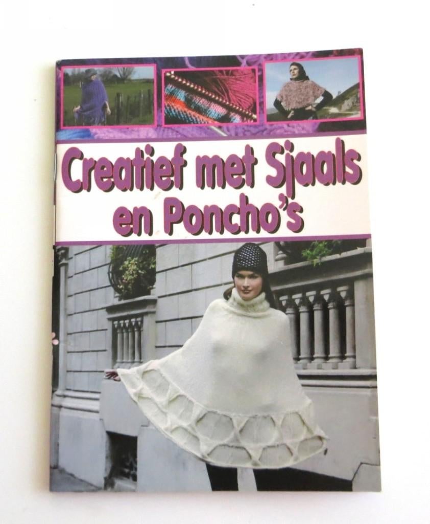 Brei-haakboek M4707: Creatief met sjaals en poncho's 16+, Breien en Haken, Ophalen of Verzenden, Zo goed als nieuw, Geschikt voor kinderen