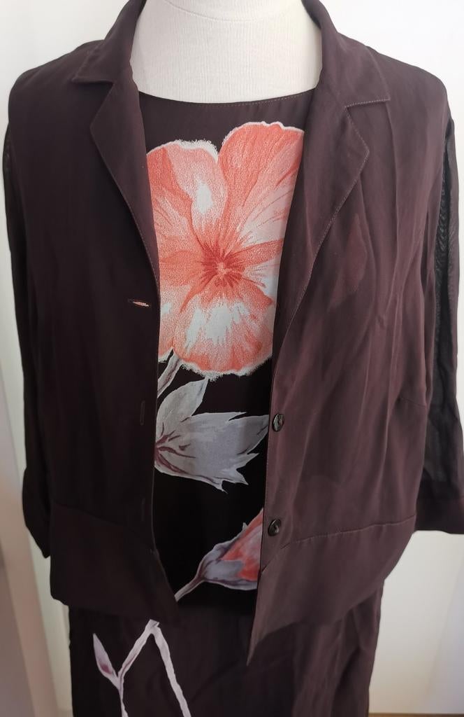 JULIEN LE ROY Emsable maat 44/46, Kleding | Dames, Jurken, Overige kleuren, Verzenden, Maat 46/48 (XL) of groter, Zo goed als nieuw