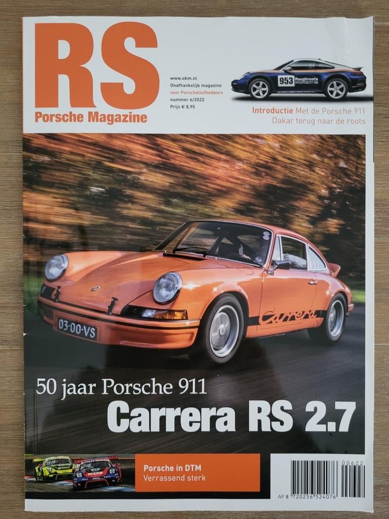 RS Porsche Magazine nummer 6-2022, Ophalen of Verzenden, Porsche