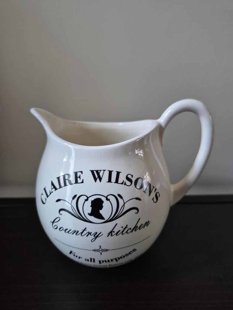Claire Wilson's sauskan/melkkannetje te koop, Huis en Inrichting, Overige typen, Ophalen of Verzenden, Zo goed als nieuw, Overige stijlen