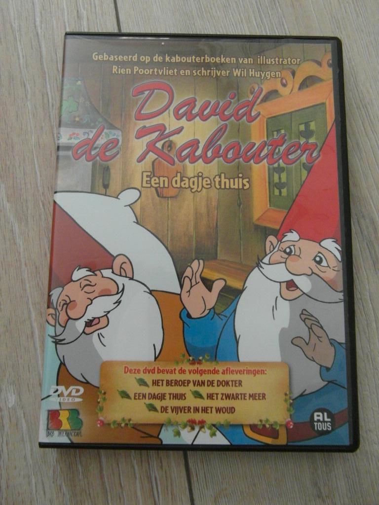 DVD David de Kabouter - Een dagje thuis, Cd's en Dvd's, Alle leeftijden, Ophalen of Verzenden, Zo goed als nieuw, Tv fictie