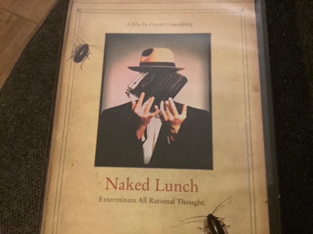 Naked lunch, David Cronenburg (Criterion) - Region 1!, Cd's en Dvd's, Vanaf 16 jaar, Verzenden, Zo goed als nieuw, Overige gebieden