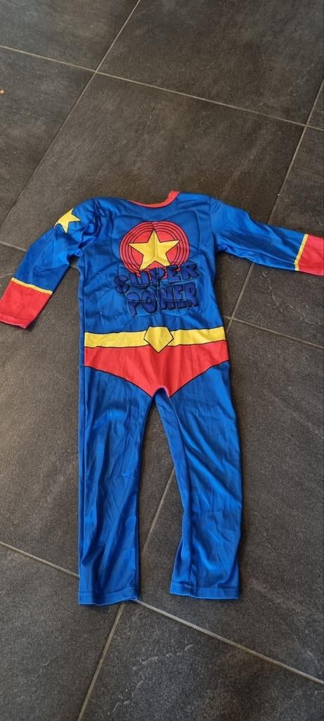 Superheldenpak - Maat naar keuze! Carnaval, Ophalen of Verzenden, Gebruikt, 110 t/m 116, Jongen of Meisje