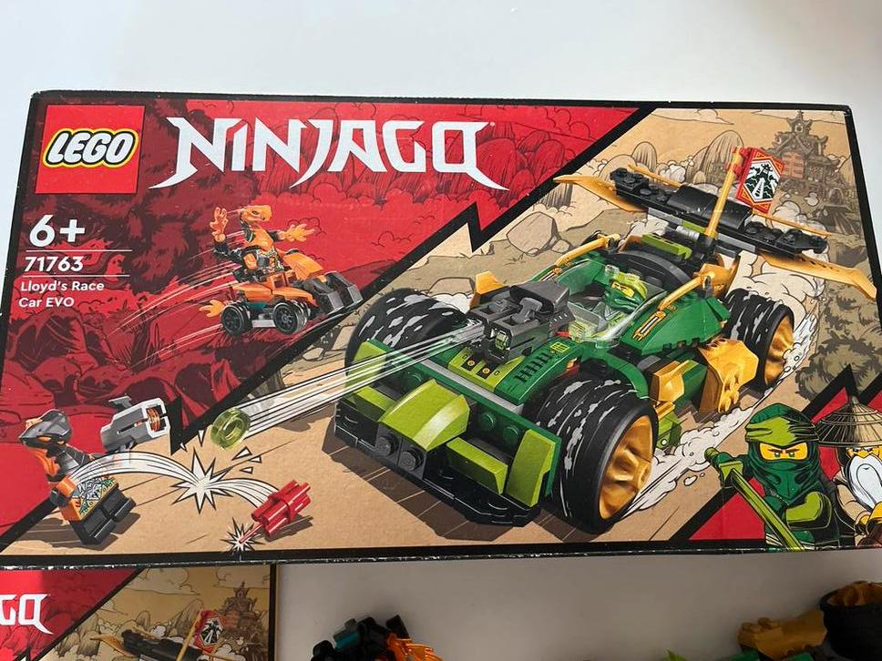 Lego Ninjago Lloyd's Race Car EVO 71763, Ophalen of Verzenden, Zo goed als nieuw, Complete set, Lego