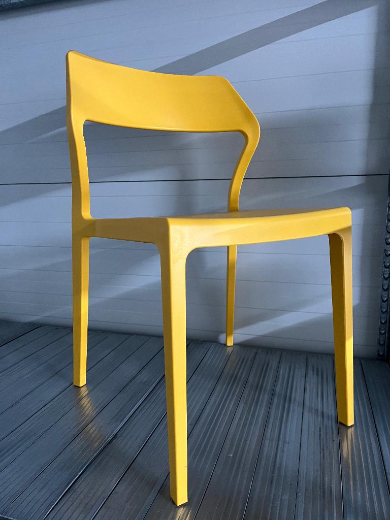 Siësta Sno design stoel, Ophalen of Verzenden, Nieuw, Kunststof, Stapelbaar