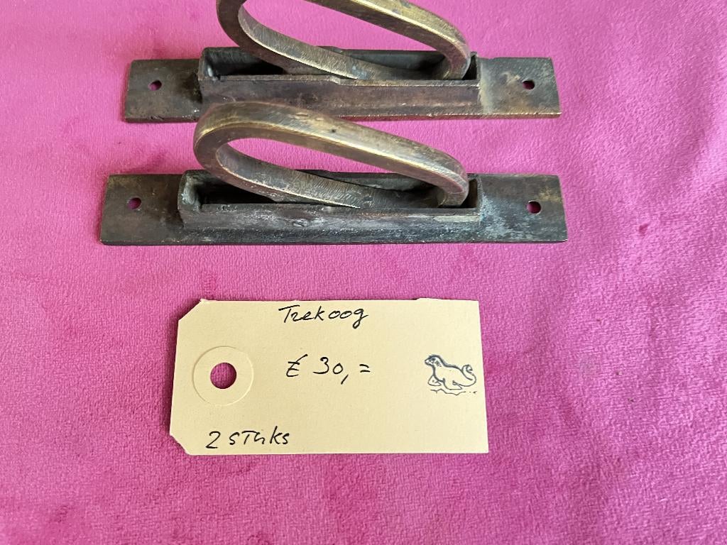 Antieke schuifdeur kommen, grepen, en suite , ensuite deuren, Ophalen of Verzenden