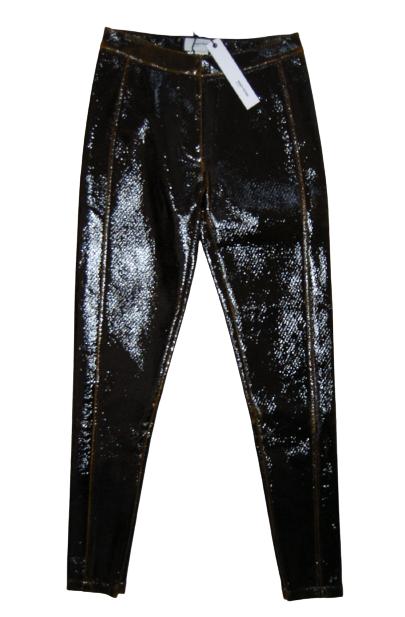 Nieuwe Ilja Visser sexy lak broek, Mt. 34 / XS, Kleding | Dames, Verzenden, Zwart, Nieuw, Maat 34 (XS) of kleiner
