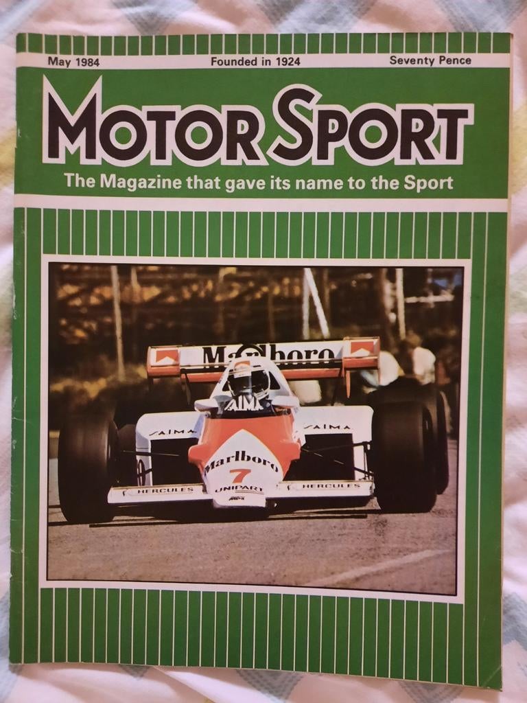 Motor Sport mei 1984, Ophalen of Verzenden