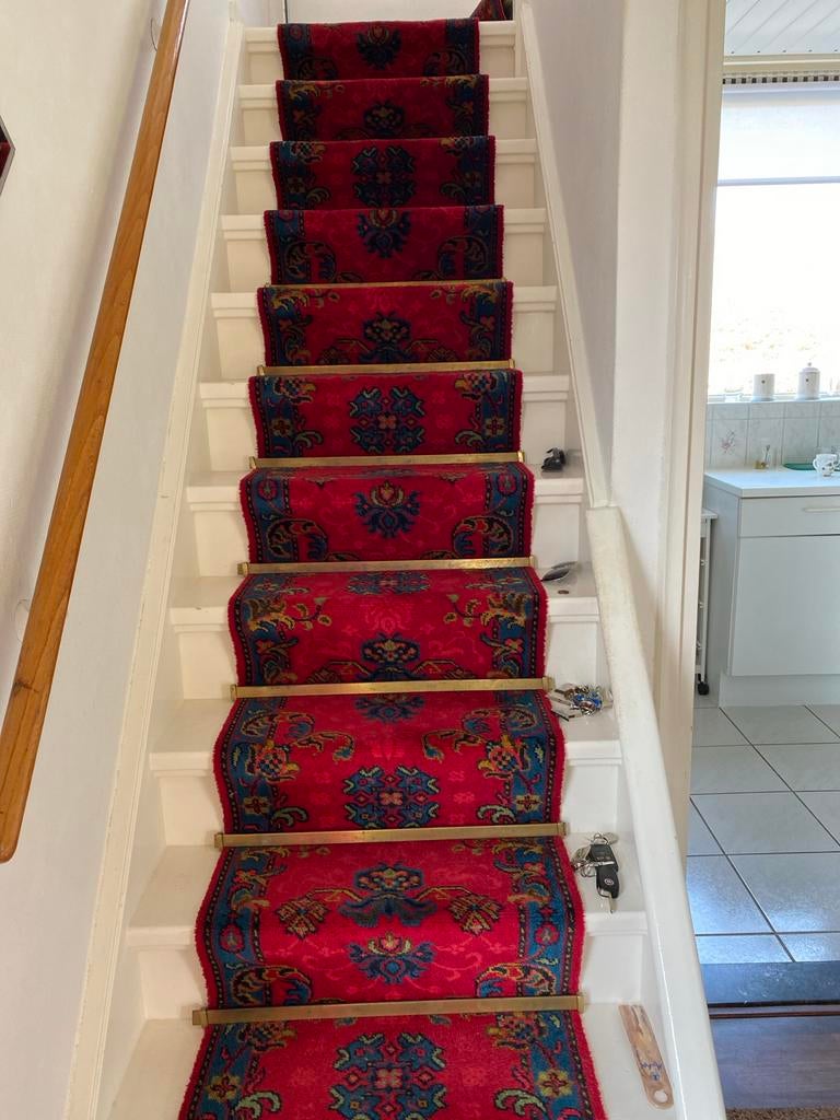 Traploper met roeden - Goede staat, Huis en Inrichting, Minder dan 50 cm, Gebruikt, 200 cm of meer, Ophalen of Verzenden