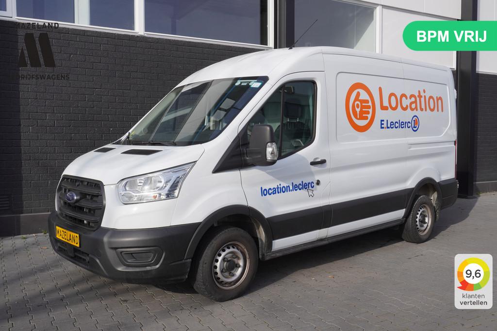 Ford Transit 2.0 TDCI L2H2 EURO 6 - A/C Climate - Navi - Car, Voorwielaandrijving, Stof, Zwart, 4 cilinders