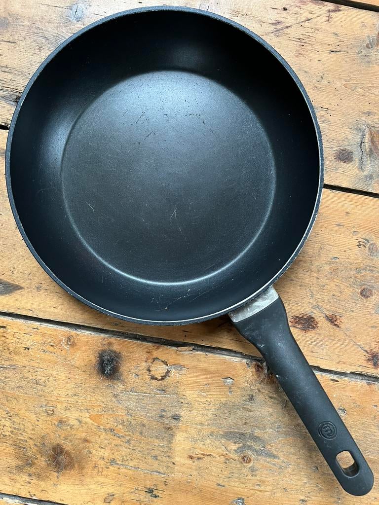 Koekenpan, Ophalen of Verzenden, Gebruikt, Rvs, Koekenpan of Braadpan