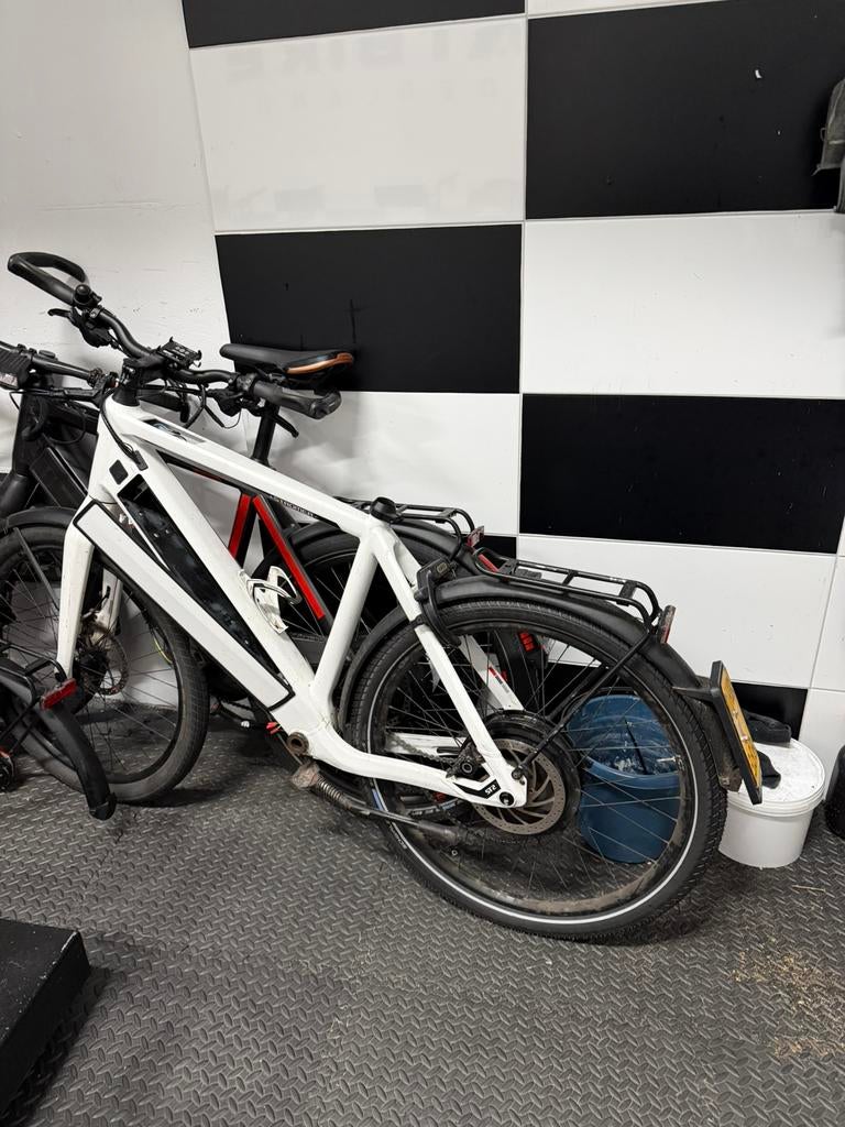 Stromer ST2 frame met toebehoren 45km kenteken voorvork, Minder dan 10 versnellingen, Lisse, Stromer, Ophalen