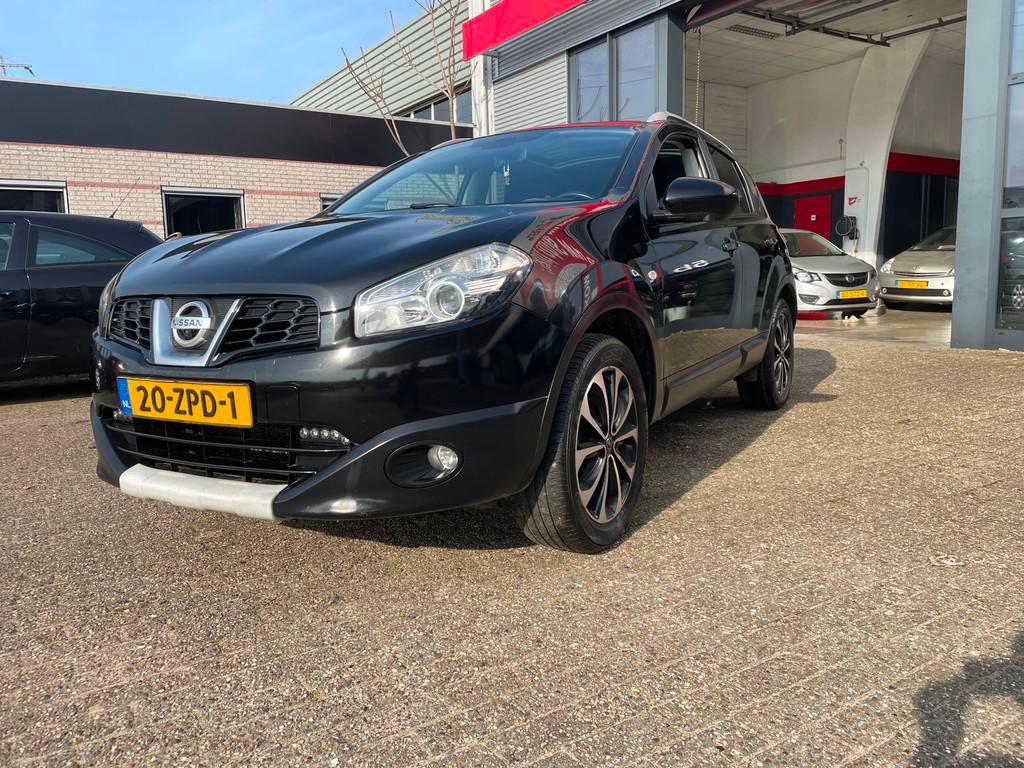 Nissan Qashqai 2.0 Tech View pano navi camera, Euro 5, Gebruikt, 4 cilinders, Zwart