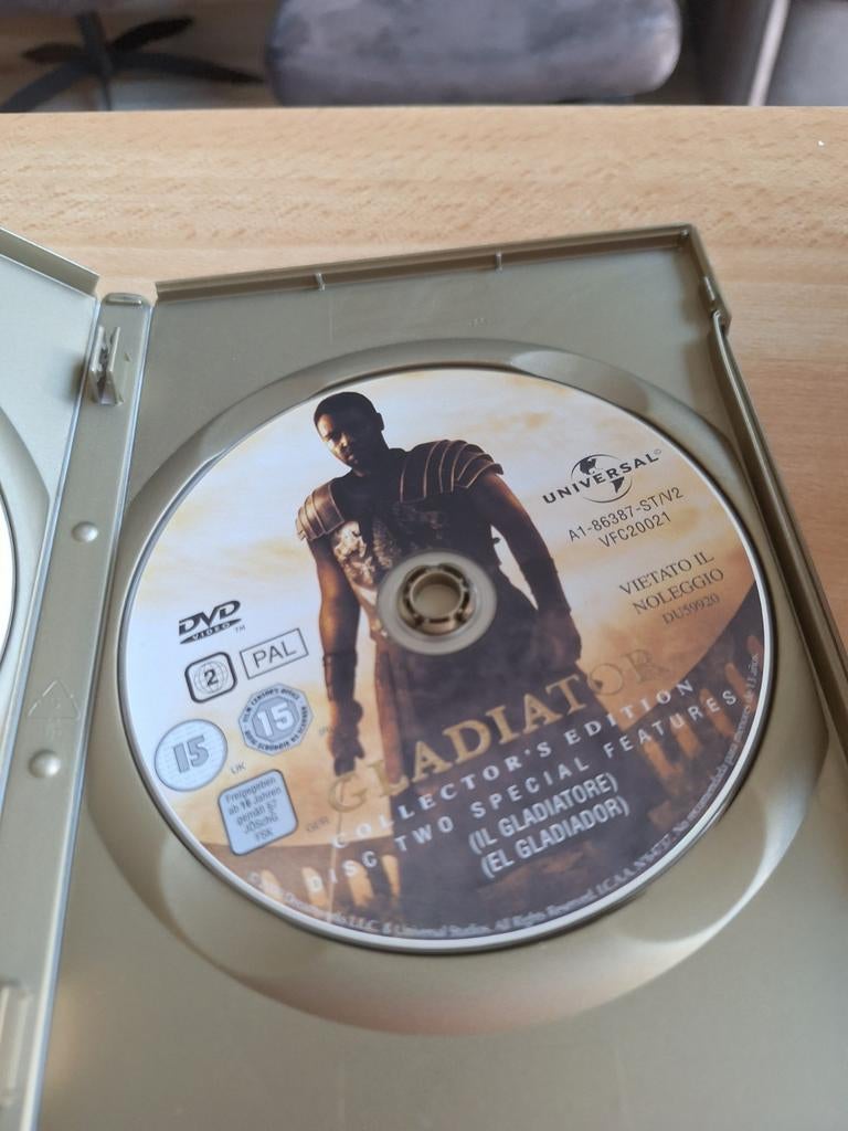 Dvd gladiator, Vanaf 16 jaar, Ophalen of Verzenden, Zo goed als nieuw