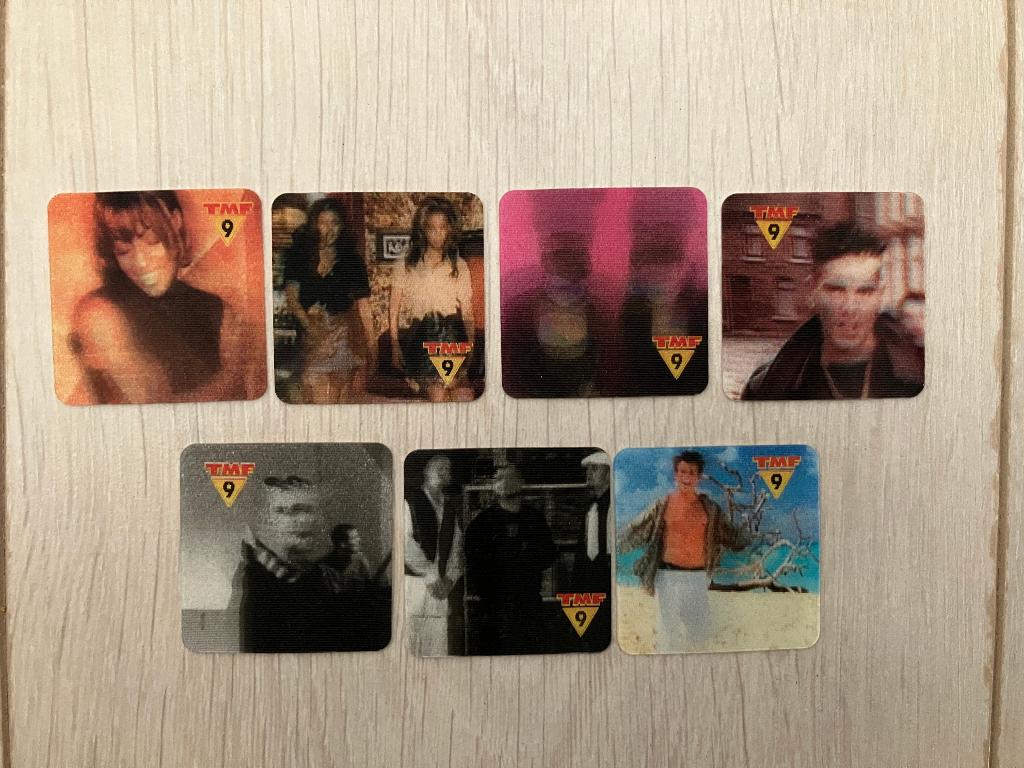 TMF kaartjes Pop Clips Flippo’s jaren 90, Verzamelen, Flippo's, Ophalen of Verzenden, Losse flippo's