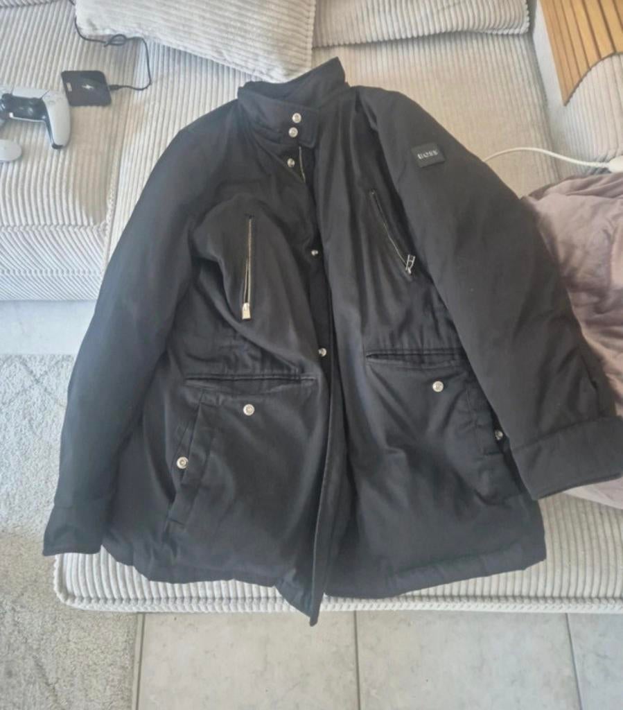 Hugo Boss lange winterjas heren - Maat M, Ophalen of Verzenden