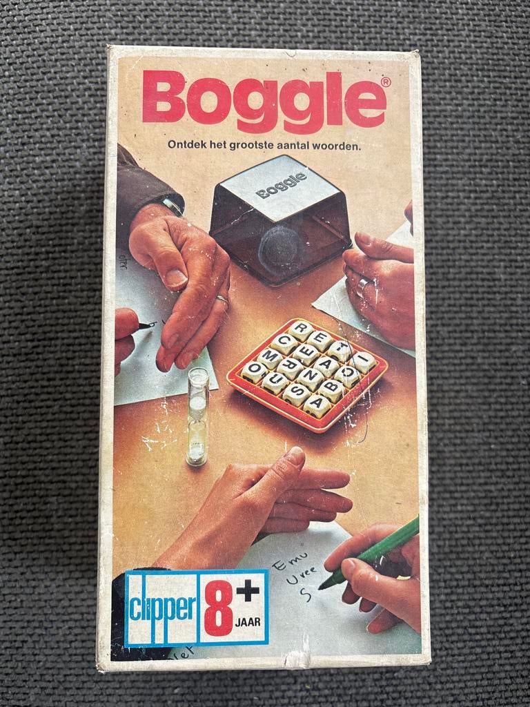 Boggle - Het klassieke woordspel van Clipper, Een of twee spelers, Ophalen of Verzenden, Gebruikt