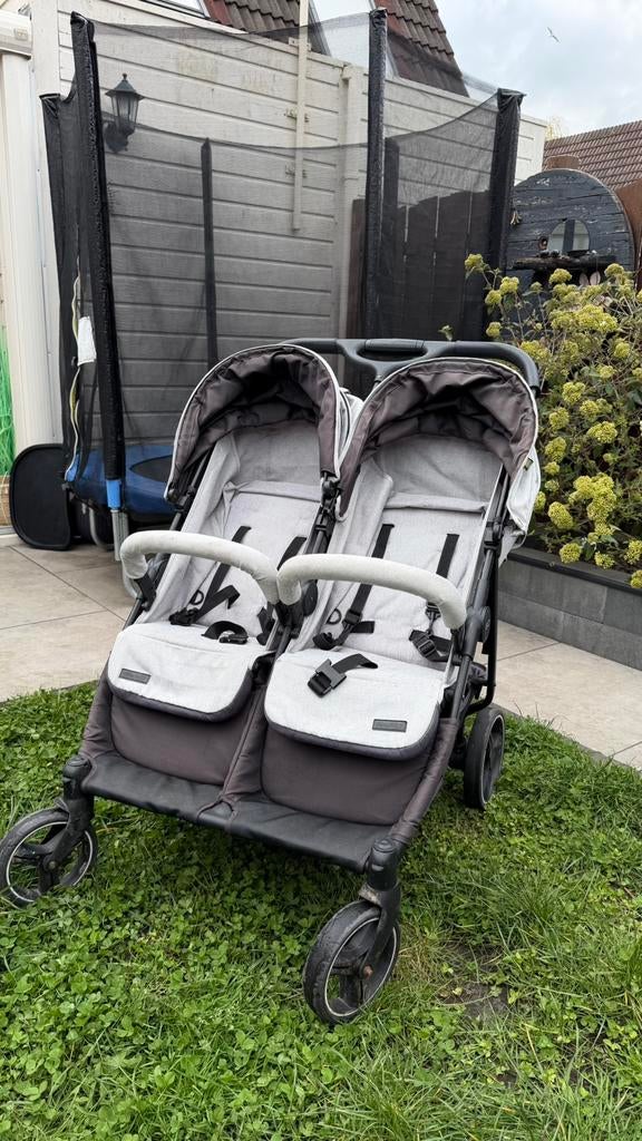 Duo kinderwagen, tweeling kinderwagen, Gebruikt, Duowagen, Ophalen, Kinderwagen
